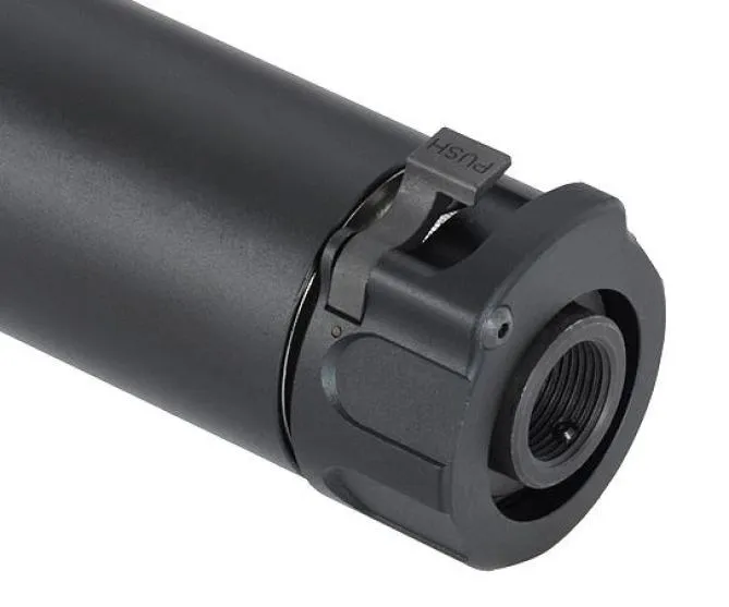 5KU US SOCOM 5.56 SPITFIRE Tracer Sound Suppressor Black